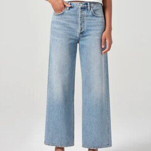 AGOLDE Ren High-Rise Wide-Leg Jeans Size 31